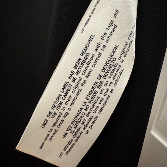 SHO by Tadashi Shoji, Sequin One-Shoulder‎ Black Scuba Dress, Size S, NWT - Picture 7 of 8